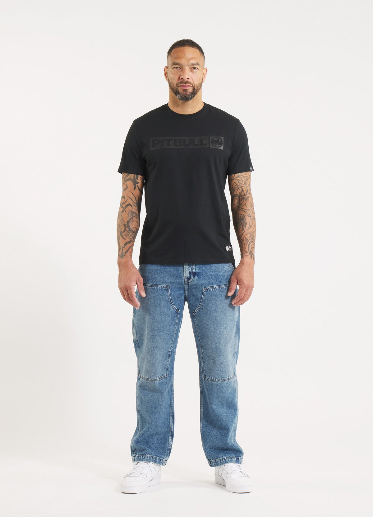 Men's T-Shirt All Black HILLTOP - Black
