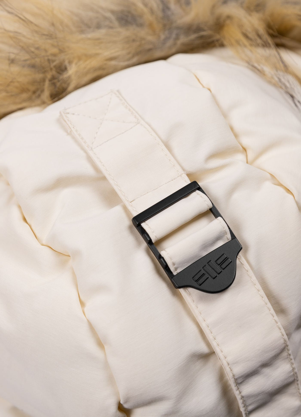 Quilted winter jacket with hood AZALEA