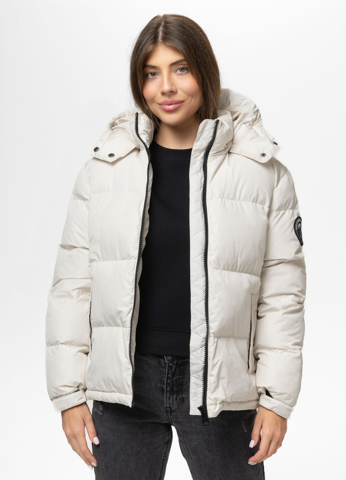 Women's winter hooded jacket Cleo