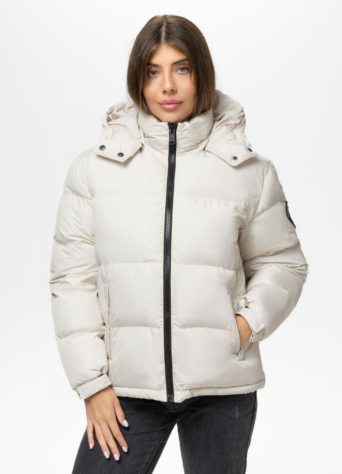 Women's winter hooded jacket Cleo
